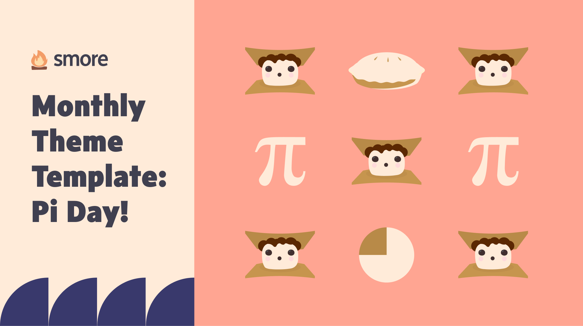 Smore’s Monthly Theme Templates: Pi Day!