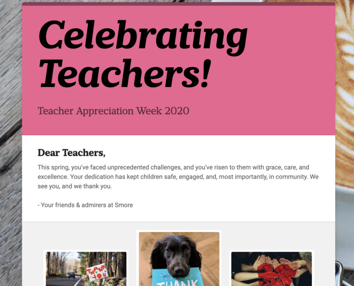 Teacher Appreciation Week